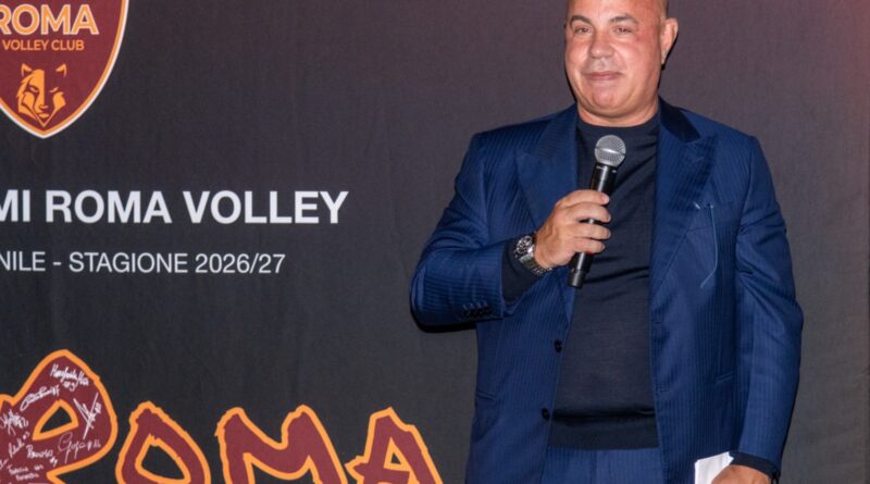 Il Roma Volley sogna la A1 con il nuovo presidente Antonio Ferraro