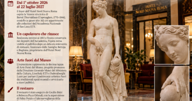 La Venere di Thorvaldsen torna davanti al pubblico all’ Hotel Nord Nuova Roma
