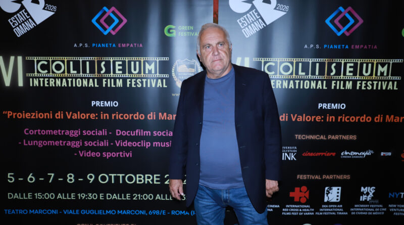 Claudio Bucci con Wonderwell chiude la serata inaugurale del Coliseum International Film Festival