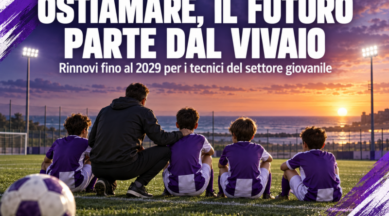 Ostiamare, fiducia ai tecnici del vivaio: rinnovi fino al 2029